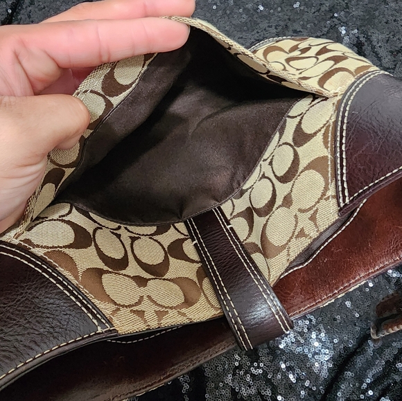 Vintage Coach Hamptons signature hobo shoulder bag - Picture 9 of 12